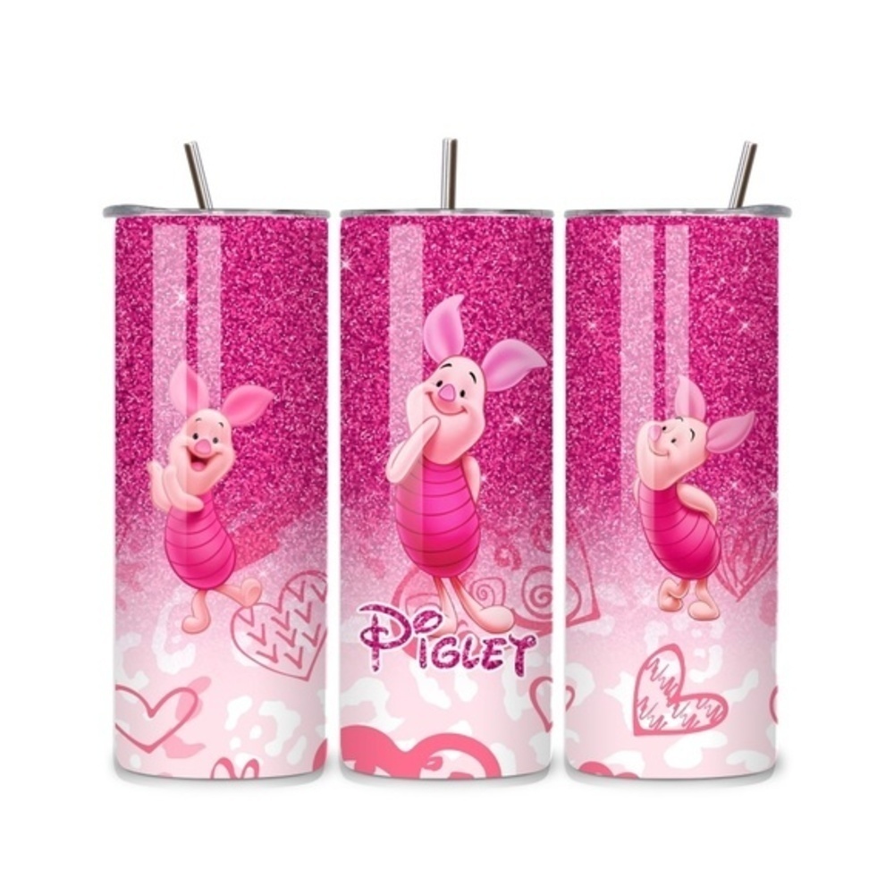 Winnie the Pooh Piglet 20oz Stainless Steel Tumbler